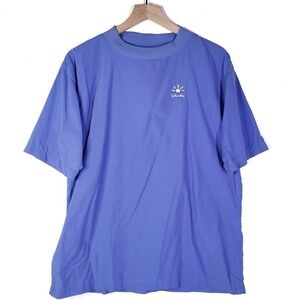 Solumbra Short Sleeve‎ Sun Protection Shirt Women's 12 Periwinkle Blue Tee